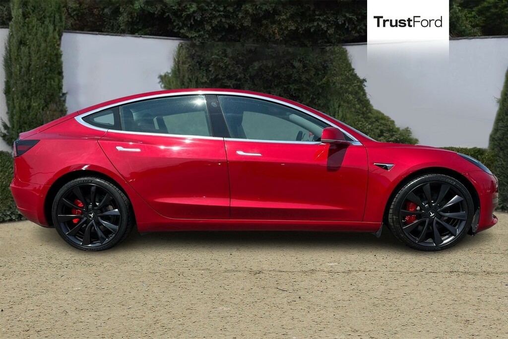 Tesla Model 3 Dual Motor Performance Saloon MA70UYS Red #3