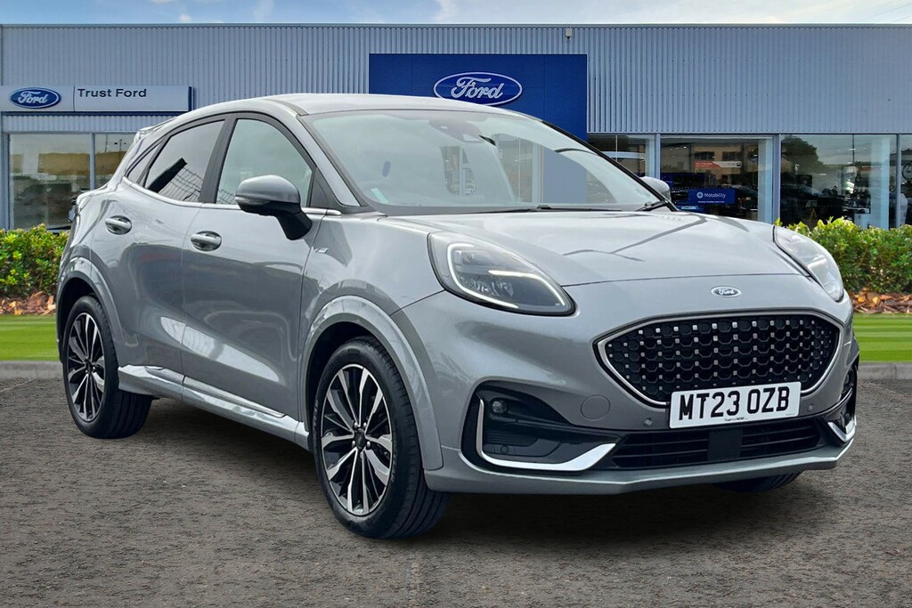 Ford Puma 1.0 Ecoboost Hybr Mhev 155 St-line Vignale Dct Silver