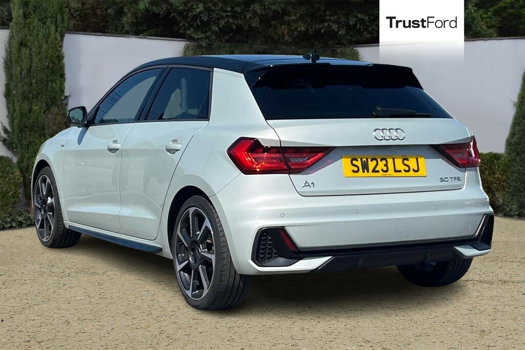Audi A1 30 Tfsi 110 Black Edition SW23LSJ Silver #2