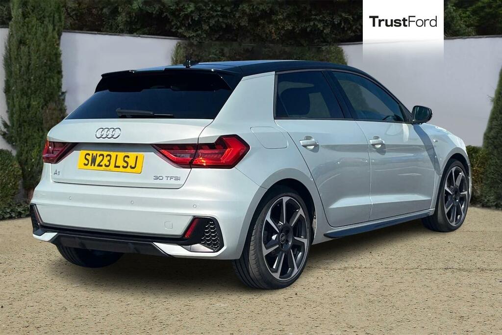 Audi A1 30 Tfsi 110 Black Edition SW23LSJ Silver #4