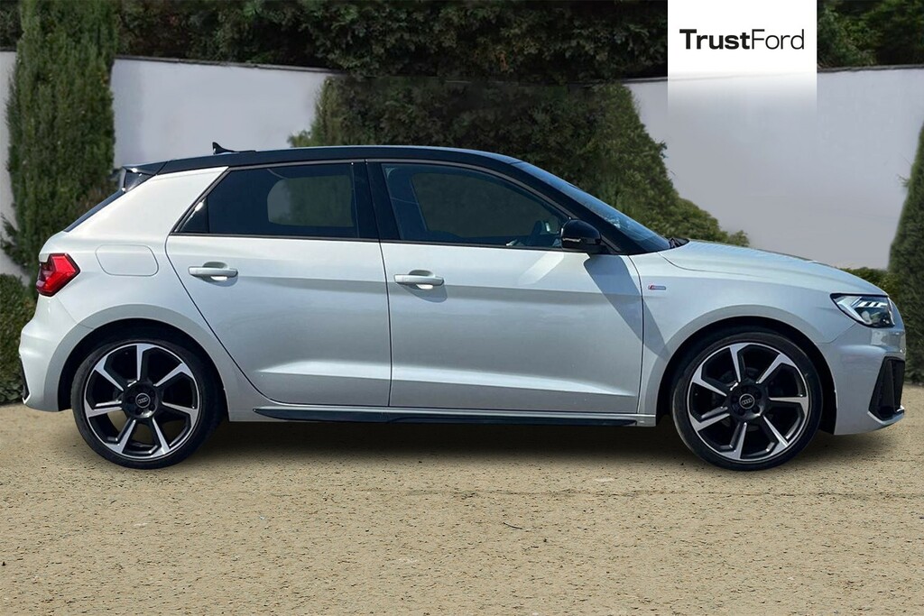 Audi A1 30 Tfsi 110 Black Edition SW23LSJ Silver #3