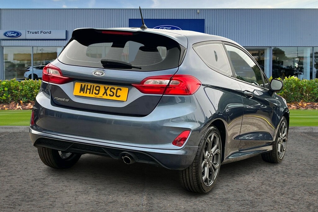 Ford Fiesta 1.0 Ecoboost St-line Blue #4