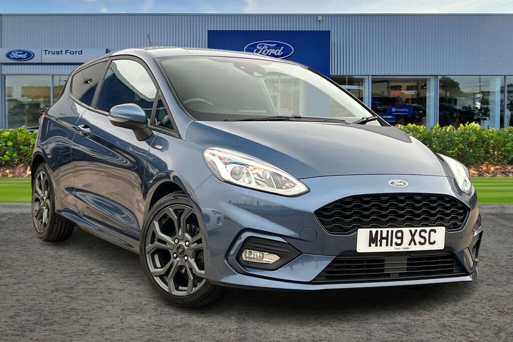 Ford Fiesta 1.0 Ecoboost St-line Blue