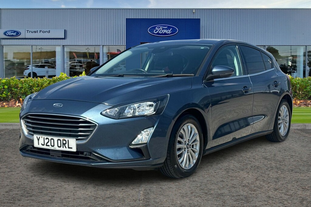 Ford Focus 1.0 Ecoboost 125 Titanium 5Dr- With Heated Seats Blue #5