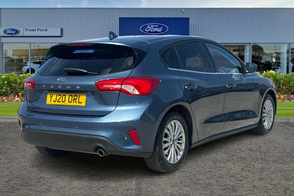 Ford Focus 1.0 Ecoboost 125 Titanium 5Dr- With Heated Seats Blue #4