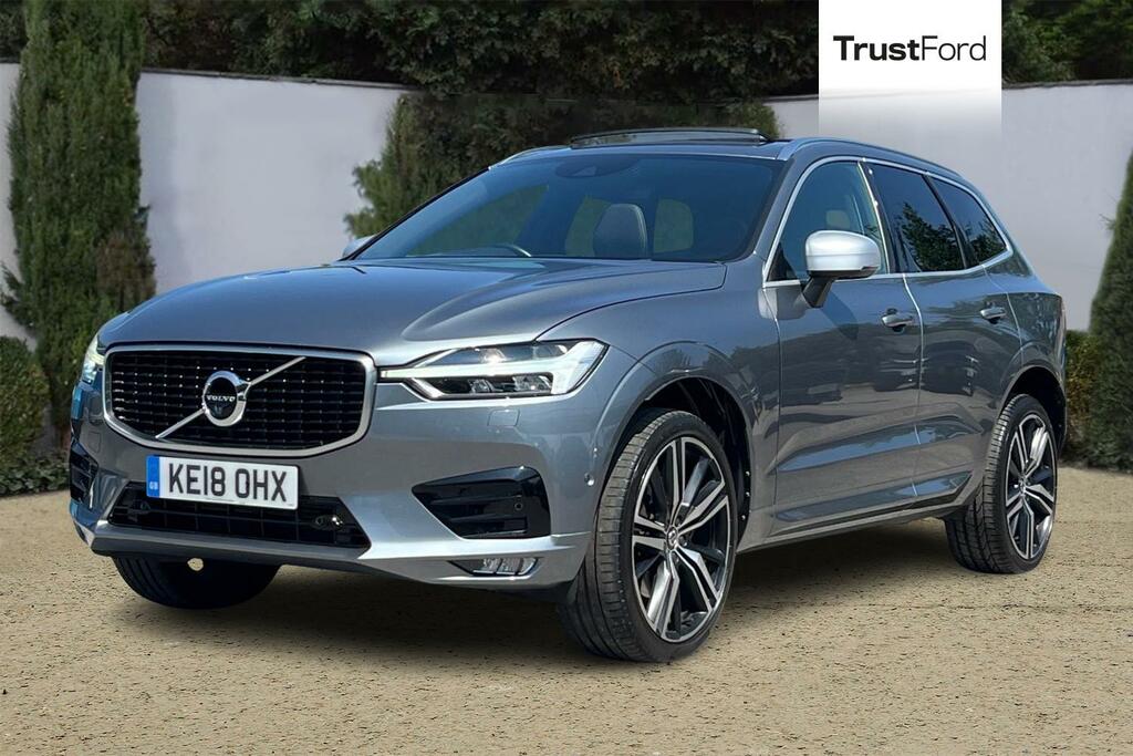 Volvo XC60 2.0 T5 R-design Pro Suv Awd Euro 6 KE18OHX Grey #5
