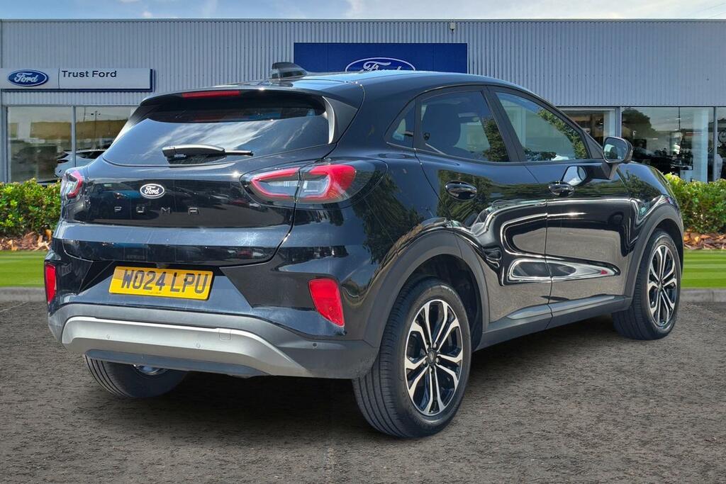 Ford Puma 1.0 Ecoboost Hybrid Mhev Titanium With Blis Ac Black #4