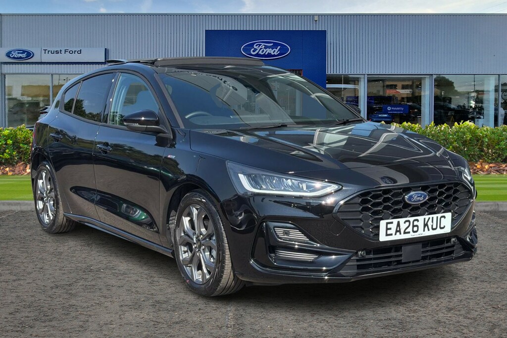Ford Focus 1.0T Ecoboost Mhev St-line Hatchback Hy Black