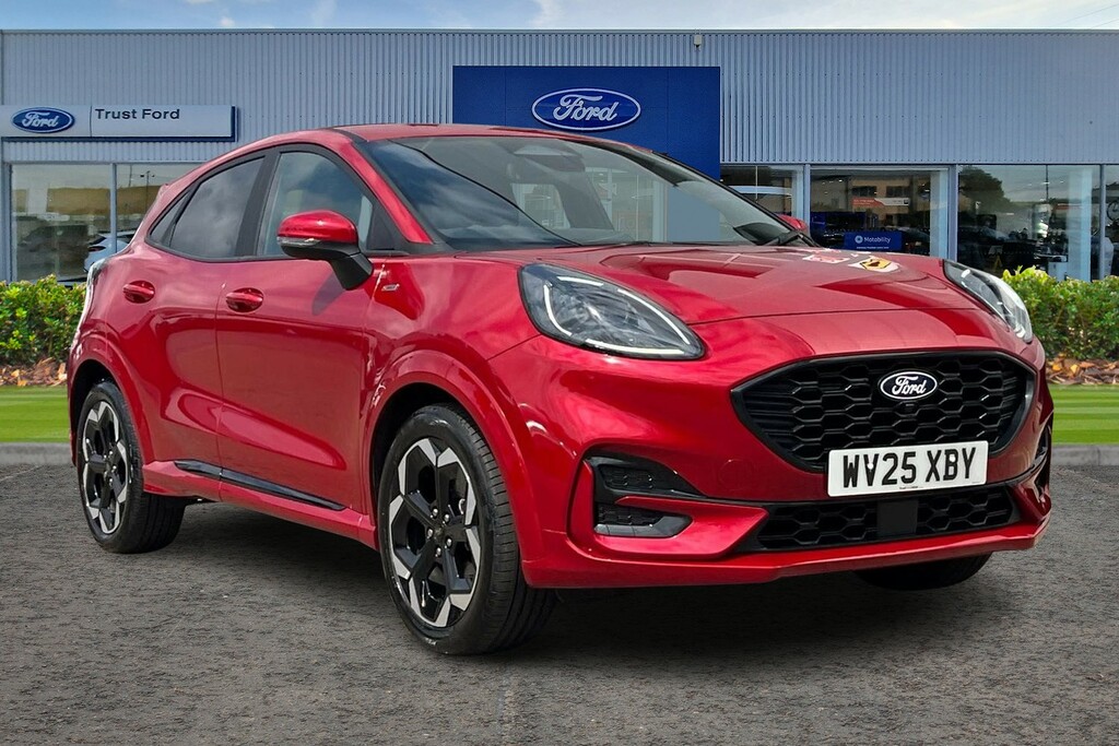 Ford Puma 1.0T Ecoboost Mhev St-line X Suv Hybrid Red