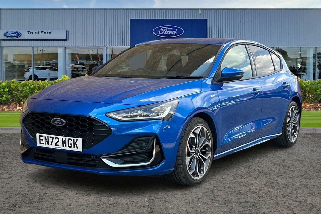 Ford Focus 1.0 Ecoboost Hybrid Mhev St-line Vign EN72WGK Blue #5