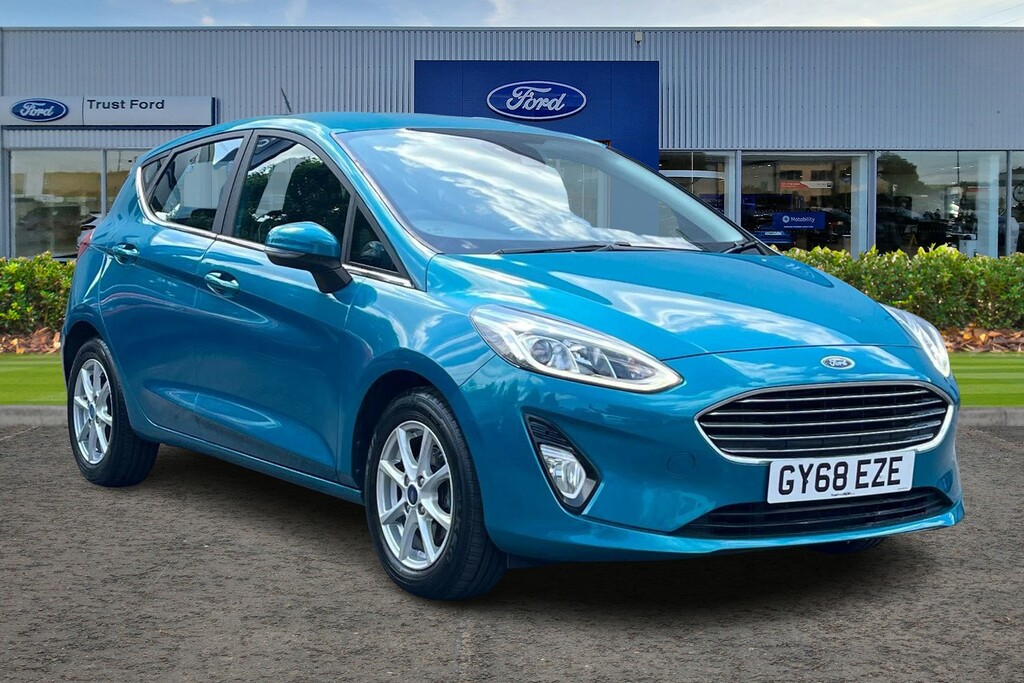 Ford Fiesta 1.0L Ecoboost 100Ps Zetec Blue