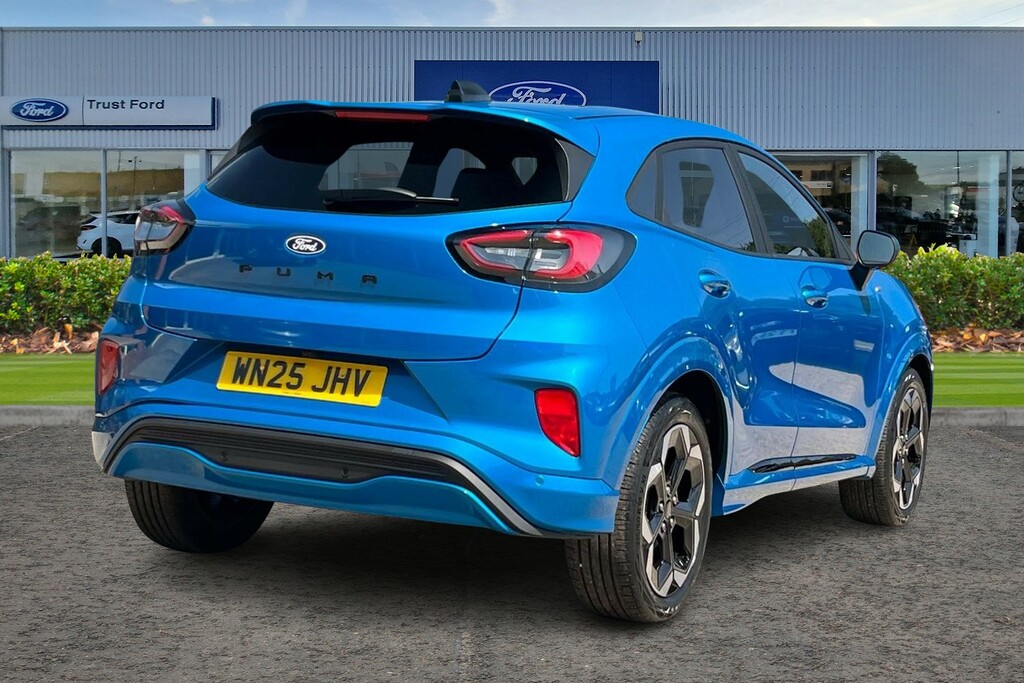 Ford Puma 1.0 Ecoboost Hybrid Mhev 155 St-line X Dct Blue #4