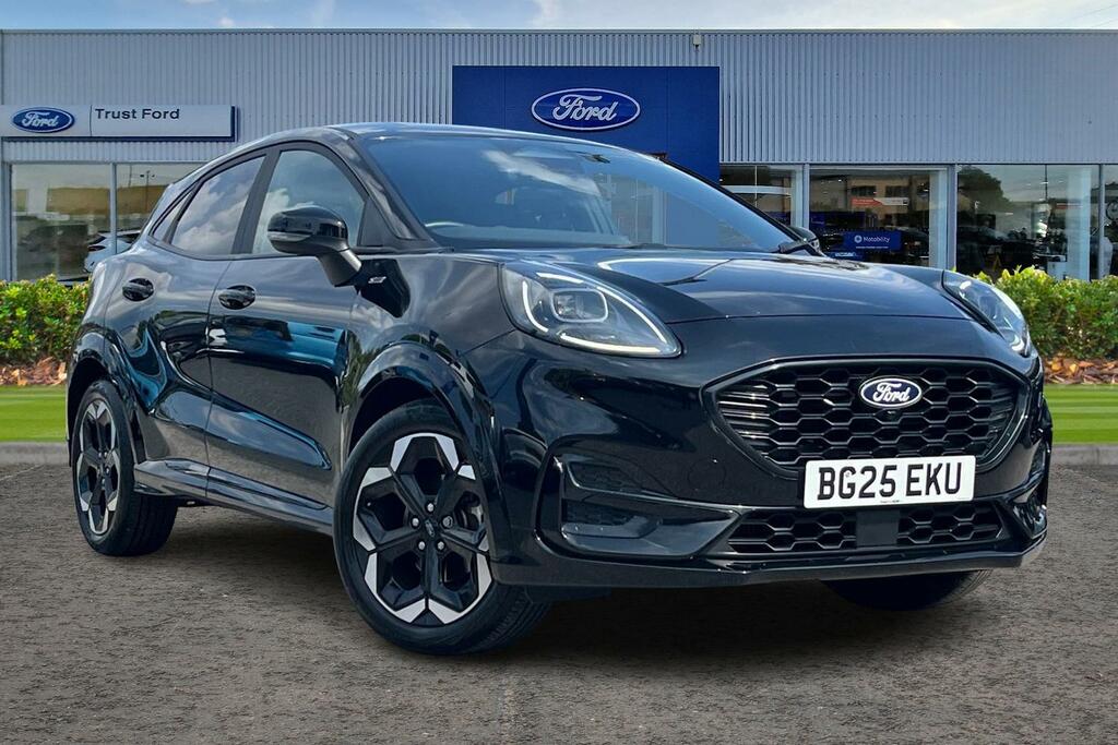 Ford Puma 1.0 Ecoboost Hybrid Mhev St-line X Sync 4 - Black