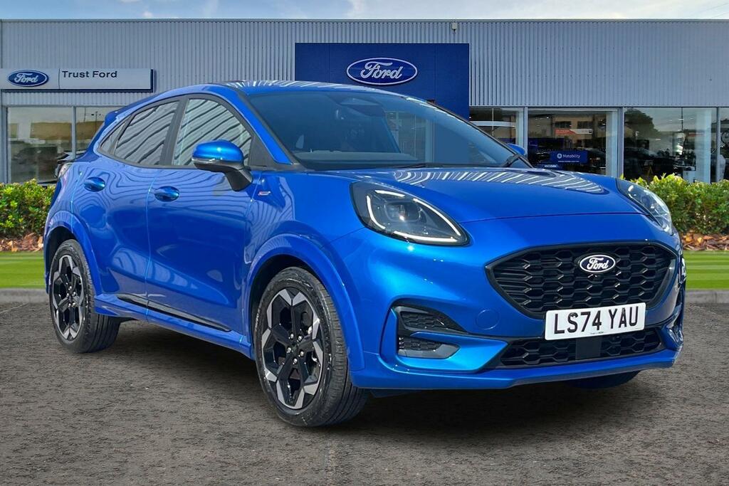 Ford Puma 1.0T Ecoboost Mhev St-line X Suv Hybrid Blue