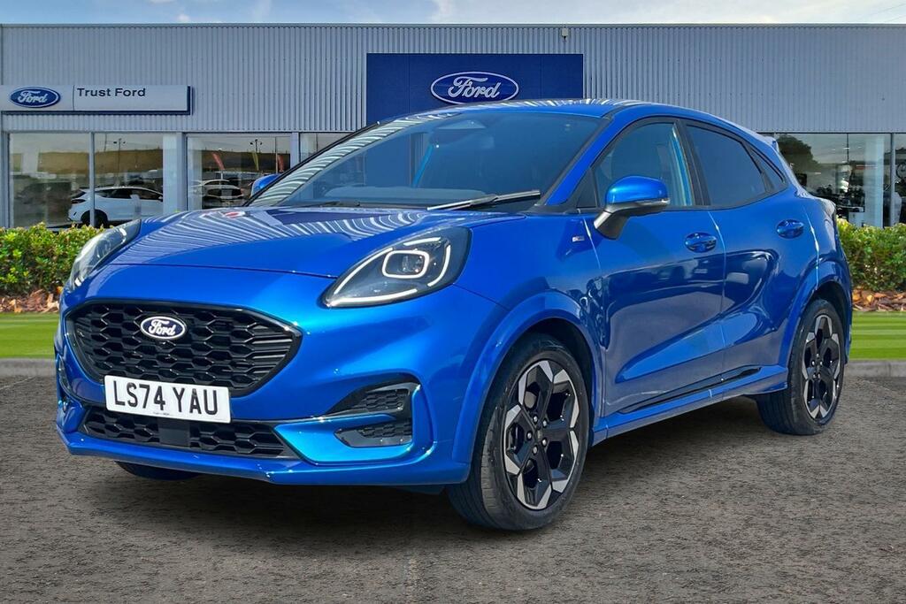 Ford Puma 1.0T Ecoboost Mhev St-line X Suv Hybrid Blue #5