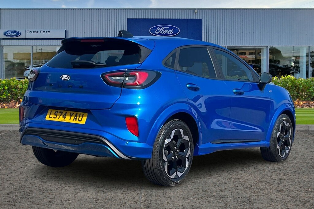 Ford Puma 1.0T Ecoboost Mhev St-line X Suv Hybrid Blue #4