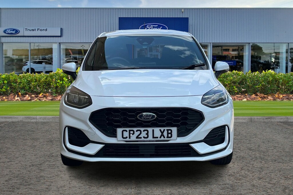 Ford Fiesta St-line CP23LXB White #6