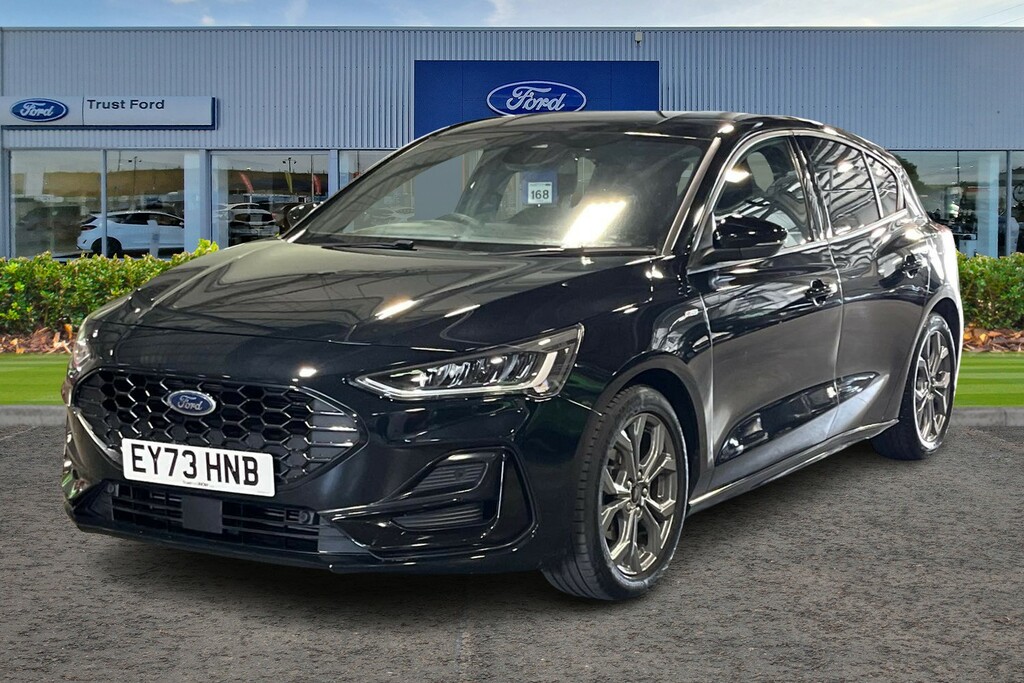 Ford Focus 1.0 Ecoboost St-line EY73HNB Black #5