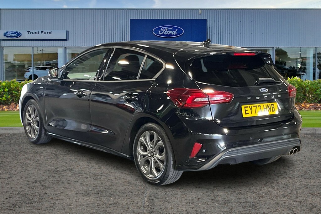 Ford Focus 1.0 Ecoboost St-line EY73HNB Black #2