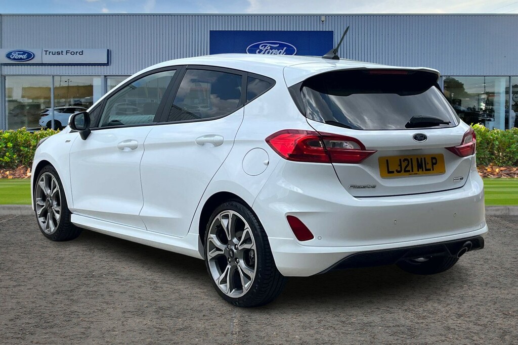 Ford Fiesta 1.0T Ecoboost Mhev St-line X Edition Hatchback White #2