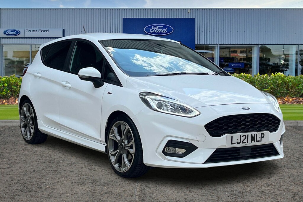 Ford Fiesta 1.0T Ecoboost Mhev St-line X Edition Hatchback White