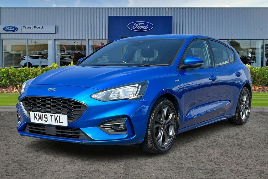 Ford Focus 1.0 Ecoboost 125 St-line KM19TKL Blue #5