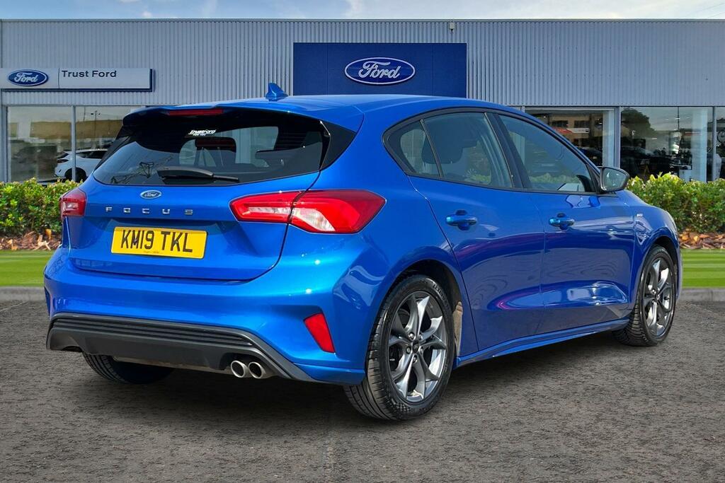 Ford Focus 1.0 Ecoboost 125 St-line KM19TKL Blue #4
