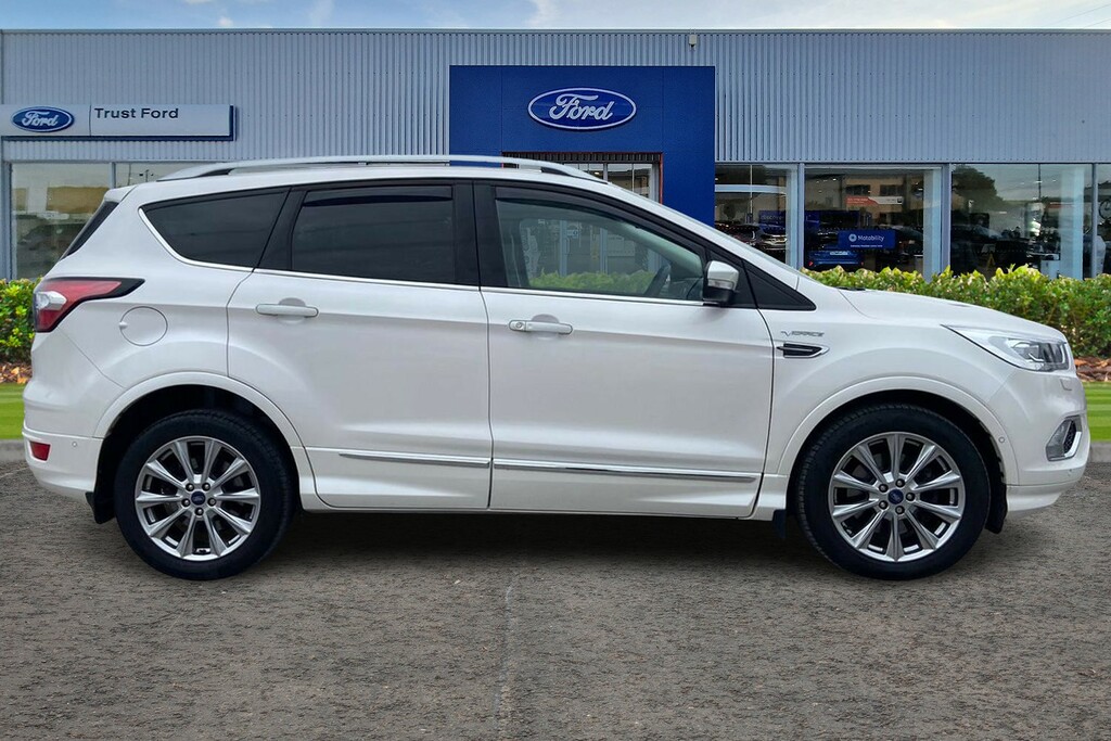 Ford Kuga Vignale 2.0 Tdci 2Wd- With Panoramic Glass Roo FG69ZHP White #3