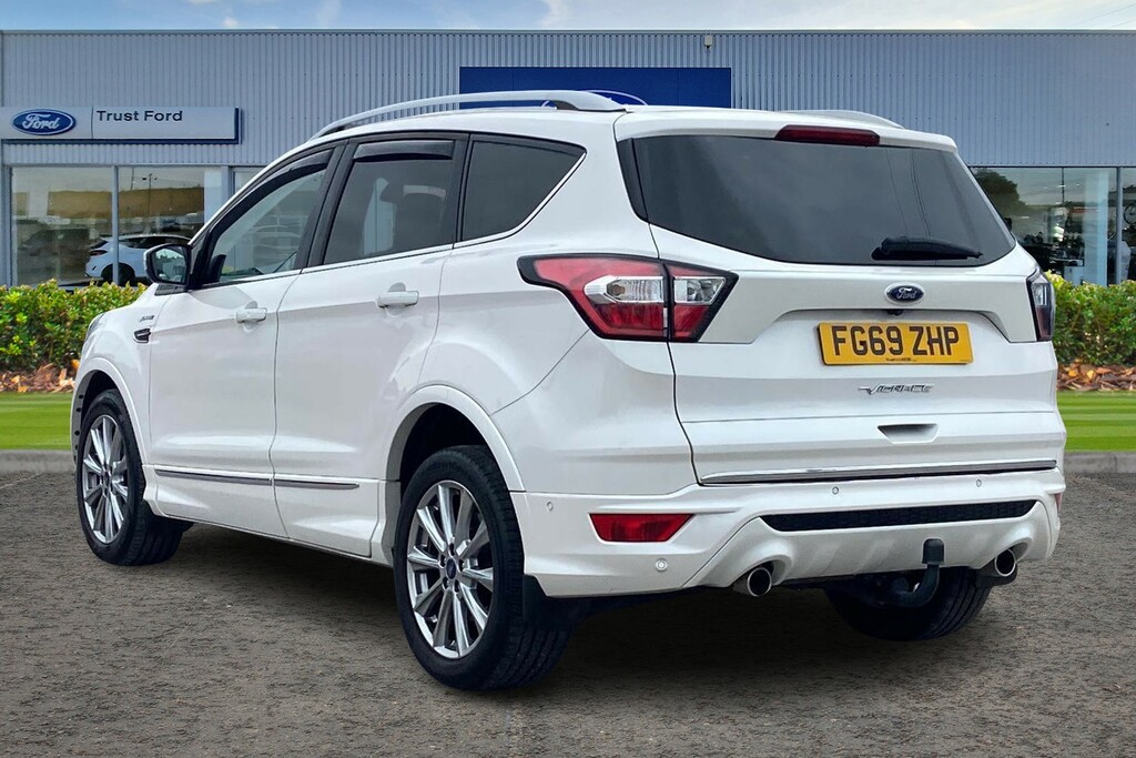 Ford Kuga Vignale 2.0 Tdci 2Wd- With Panoramic Glass Roo FG69ZHP White #2