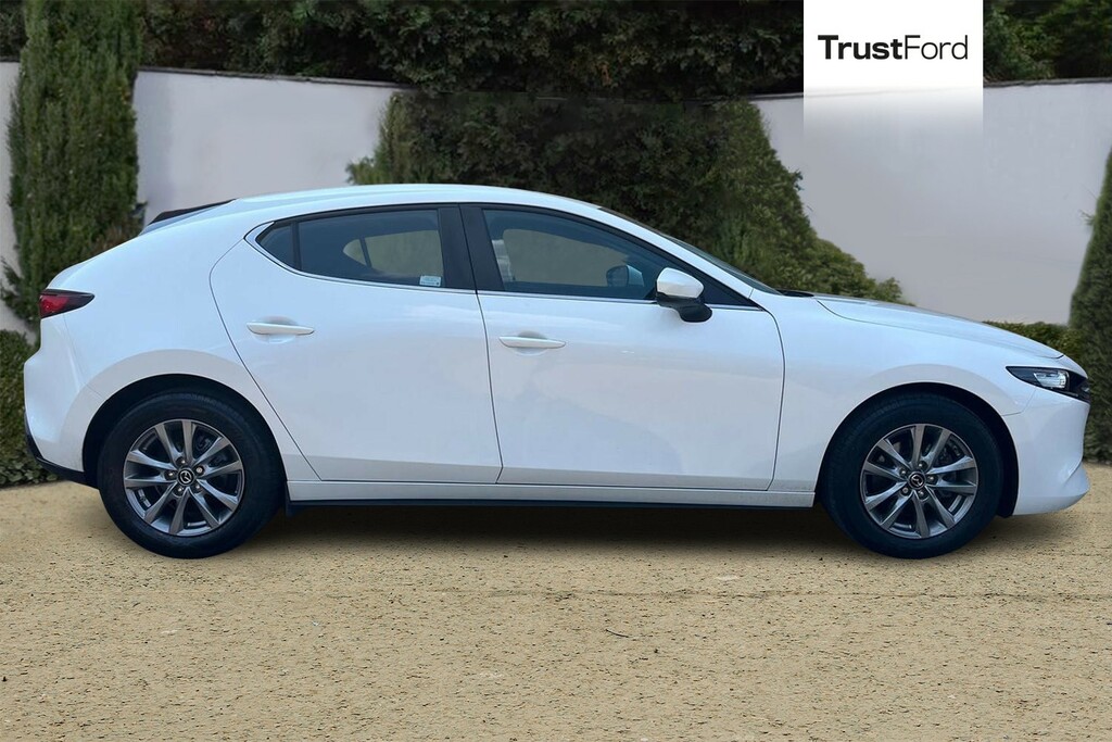 Mazda 3 2.0 E-skyactiv G Mhev Prime-line White #3