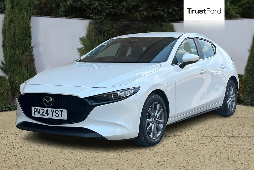 Mazda 3 2.0 E-skyactiv G Mhev Prime-line White #5
