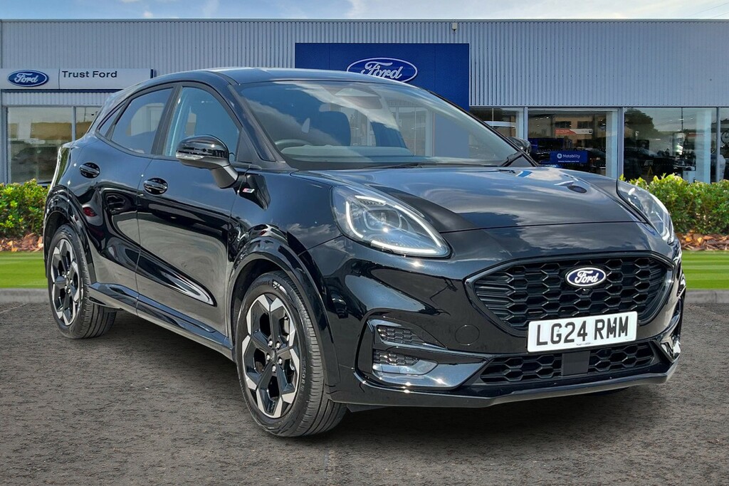 Ford Puma 1.0 Ecoboost Hybrid Mhev St-line X Black