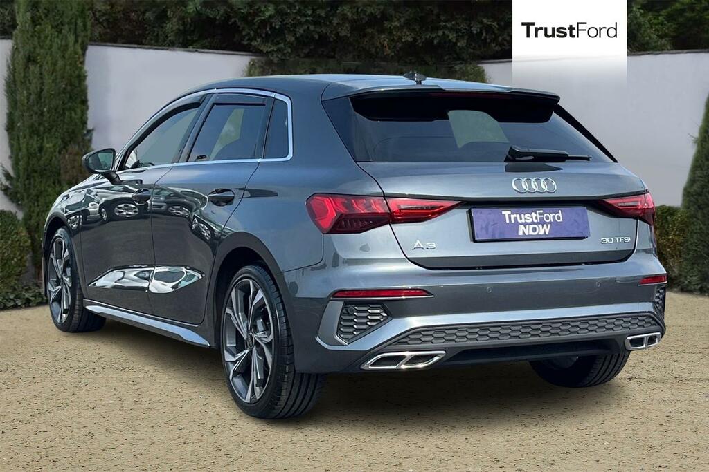 Audi A3 1.0 Tfsi 30 S Line Sportback - Full History Dr LMZ7331 Grey #2
