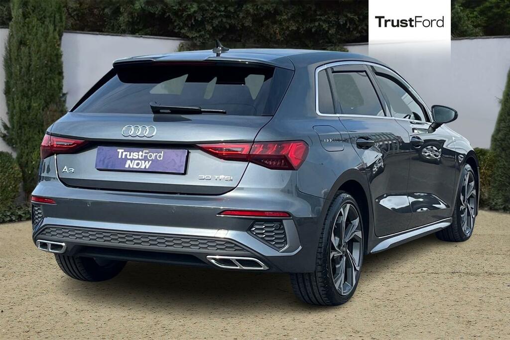 Audi A3 1.0 Tfsi 30 S Line Sportback - Full History Dr LMZ7331 Grey #4