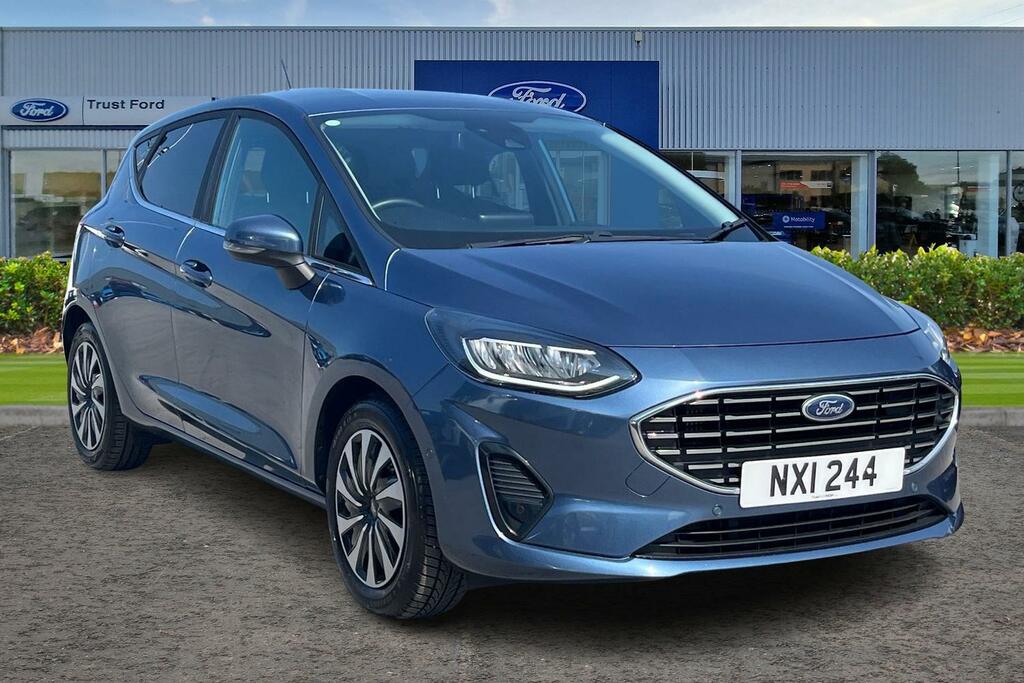 Ford Fiesta 1.0 Ecoboost Hybrid Mhev 125 Titanium Blue