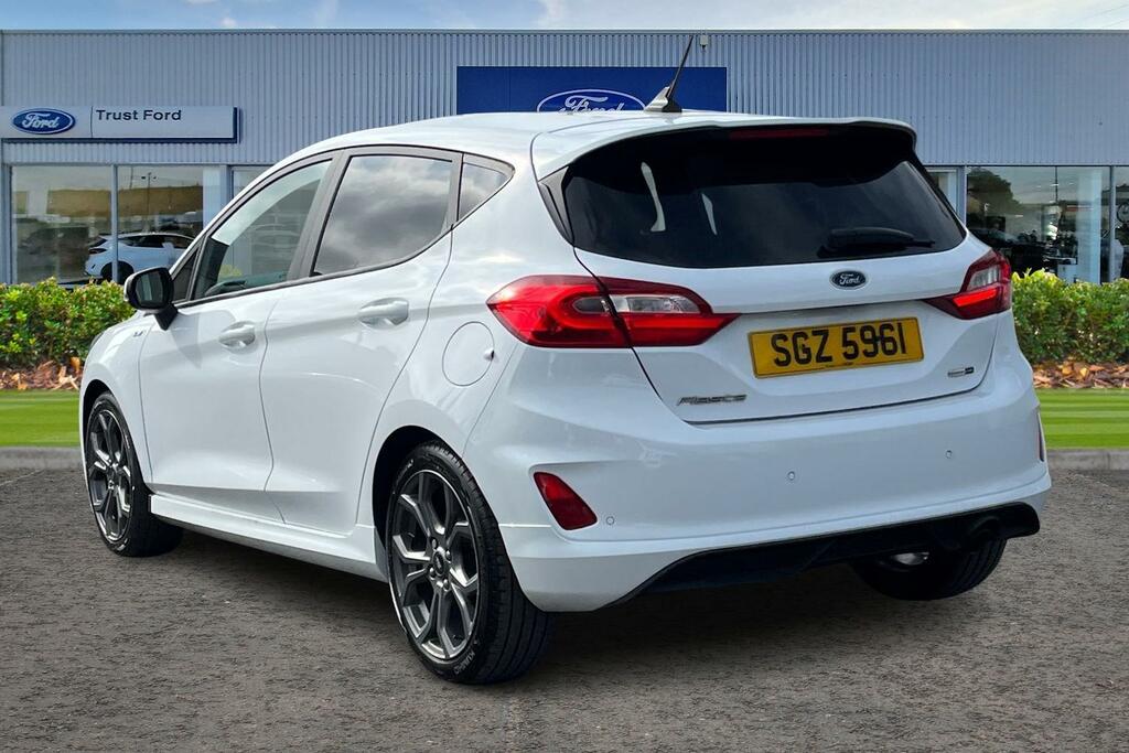 Ford Fiesta St-line Edition SGZ5961 White #2
