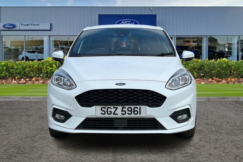 Ford Fiesta St-line Edition SGZ5961 White #6