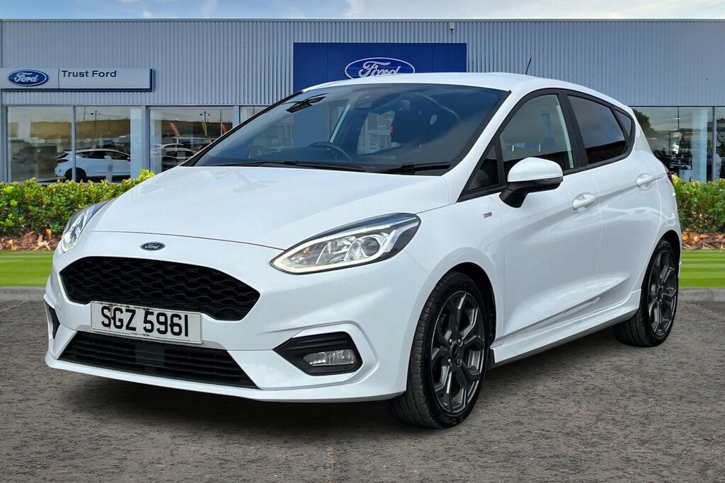 Ford Fiesta St-line Edition SGZ5961 White #5