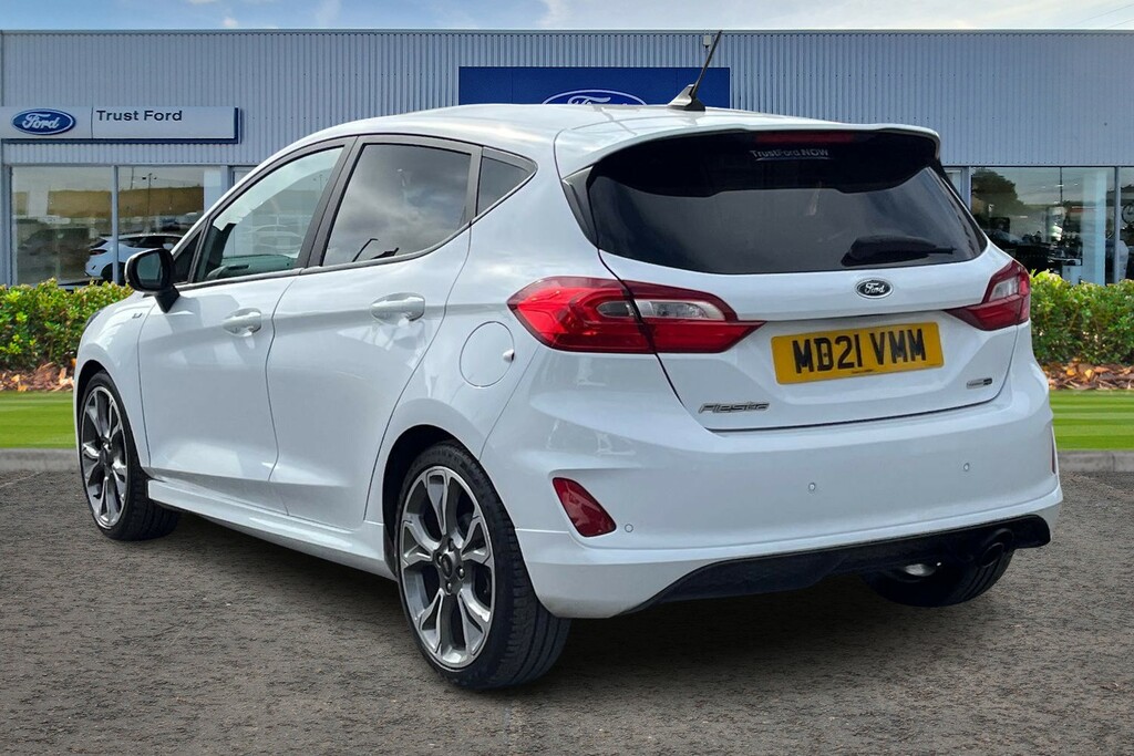 Ford Fiesta St-line X Edition MD21VMM White #2