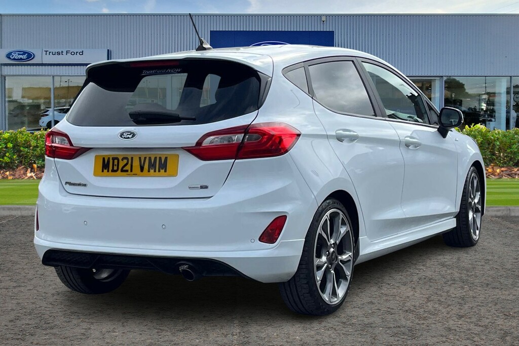Ford Fiesta St-line X Edition MD21VMM White #4