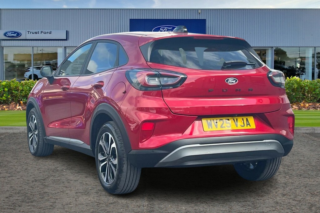 Ford Puma 1.0 Ecoboost Hybrid Mhev Titanium Dct WV25VJA Red #2