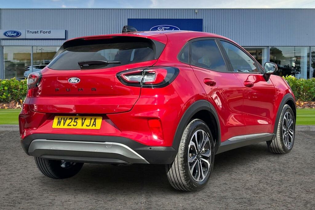 Ford Puma 1.0 Ecoboost Hybrid Mhev Titanium Dct WV25VJA Red #4