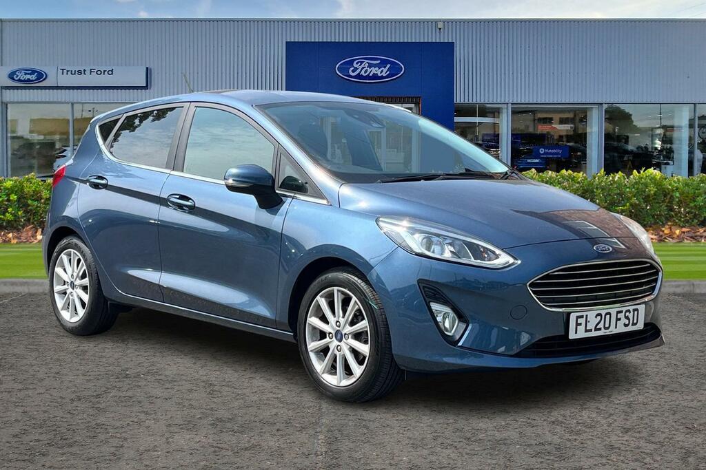 Ford Fiesta Titanium Rear Parking Sensors Sync 3 Touchscre Blue