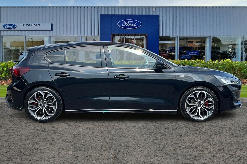 Ford Focus St-line X Leather Seats Bo Audio Sync 4 Tou LB73KWZ Black #3
