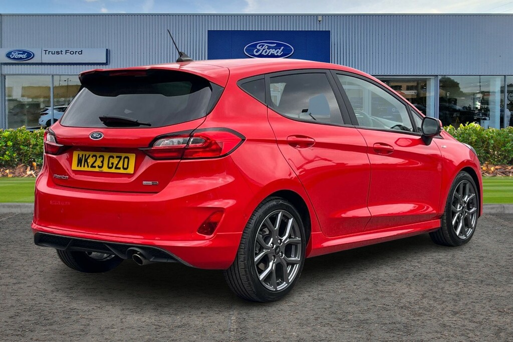 Ford Fiesta 1.0 Ecoboost Hybrid Mhev 125 St-line Red #4