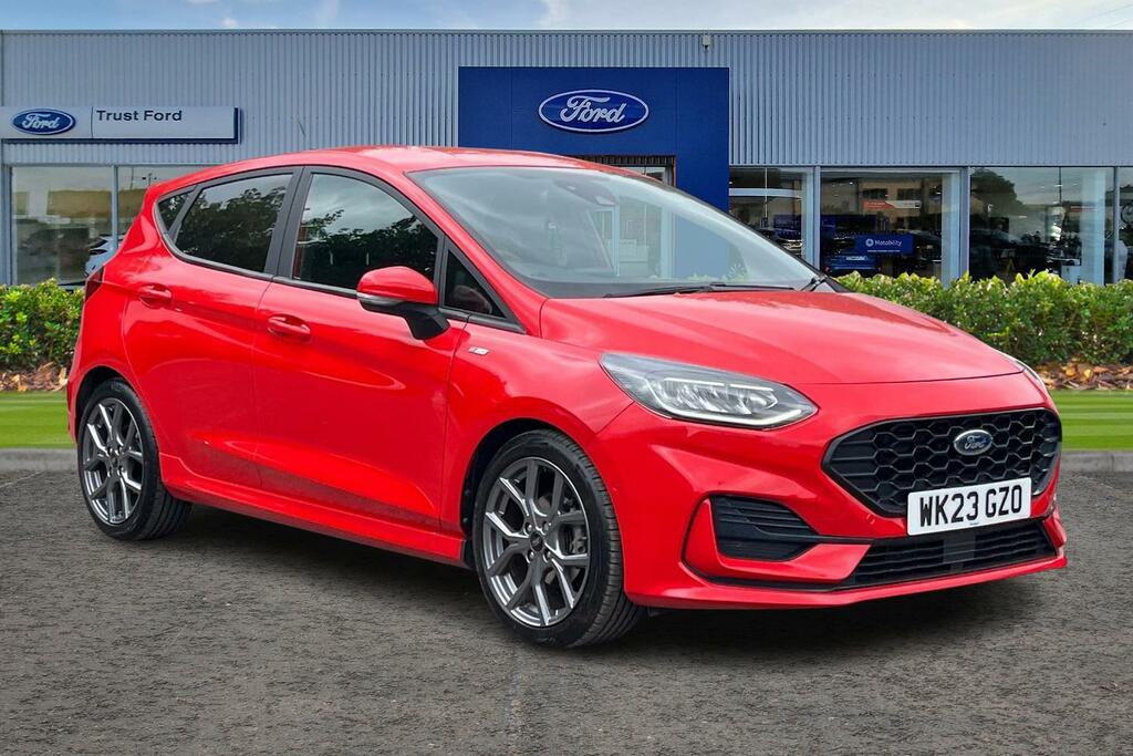 Ford Fiesta 1.0 Ecoboost Hybrid Mhev 125 St-line Red