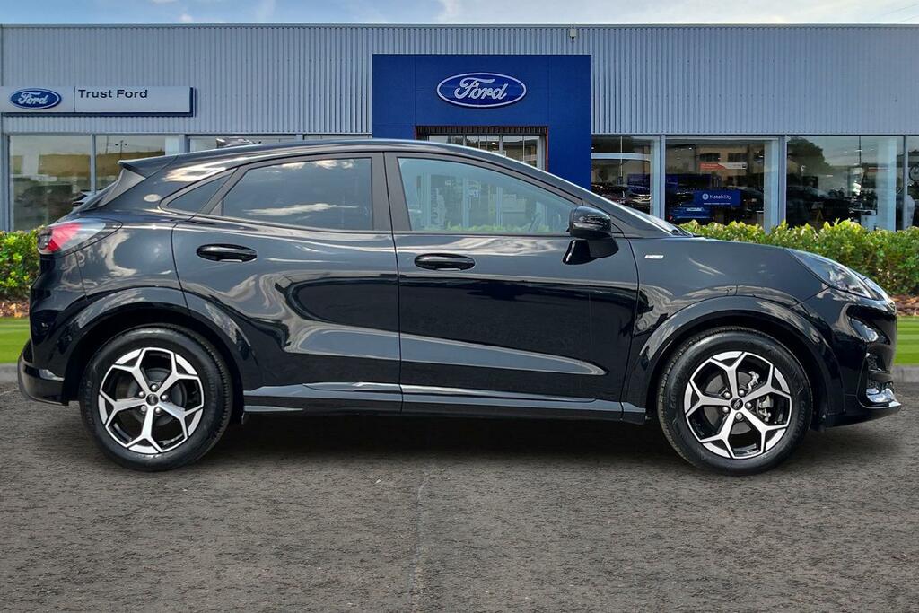 Ford Puma 1.0 St-line Sync4 Navigation Heated Seats Steeri RJ74BYL Black #3