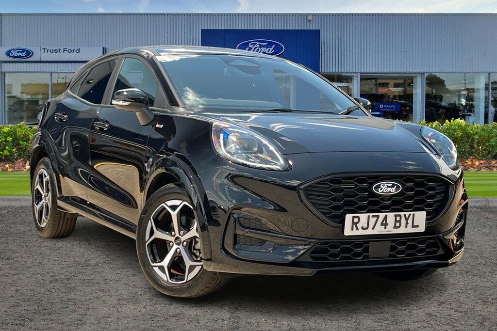 Ford Puma 1.0T Ecoboost Mhev St-line Suv Hybrid D Black