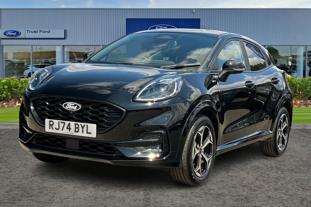 Ford Puma 1.0 St-line Sync4 Navigation Heated Seats Steeri RJ74BYL Black #5
