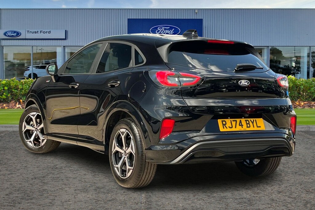 Ford Puma 1.0 St-line Sync4 Navigation Heated Seats Steeri RJ74BYL Black #2